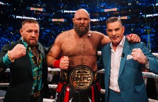 BKFC Victory Feldman Mc Gregor